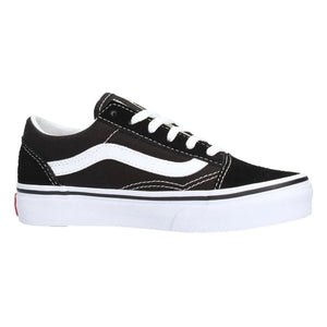 Vans - Old Skool Wildleder und Canvas Schnür-Sneaker | Schwarz