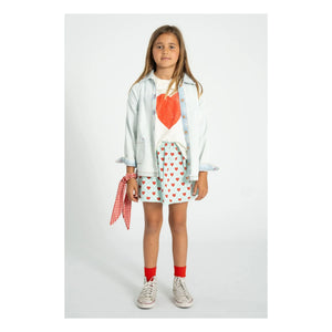 Piupiuchick - Denim Peace Jacket | Washed Blue