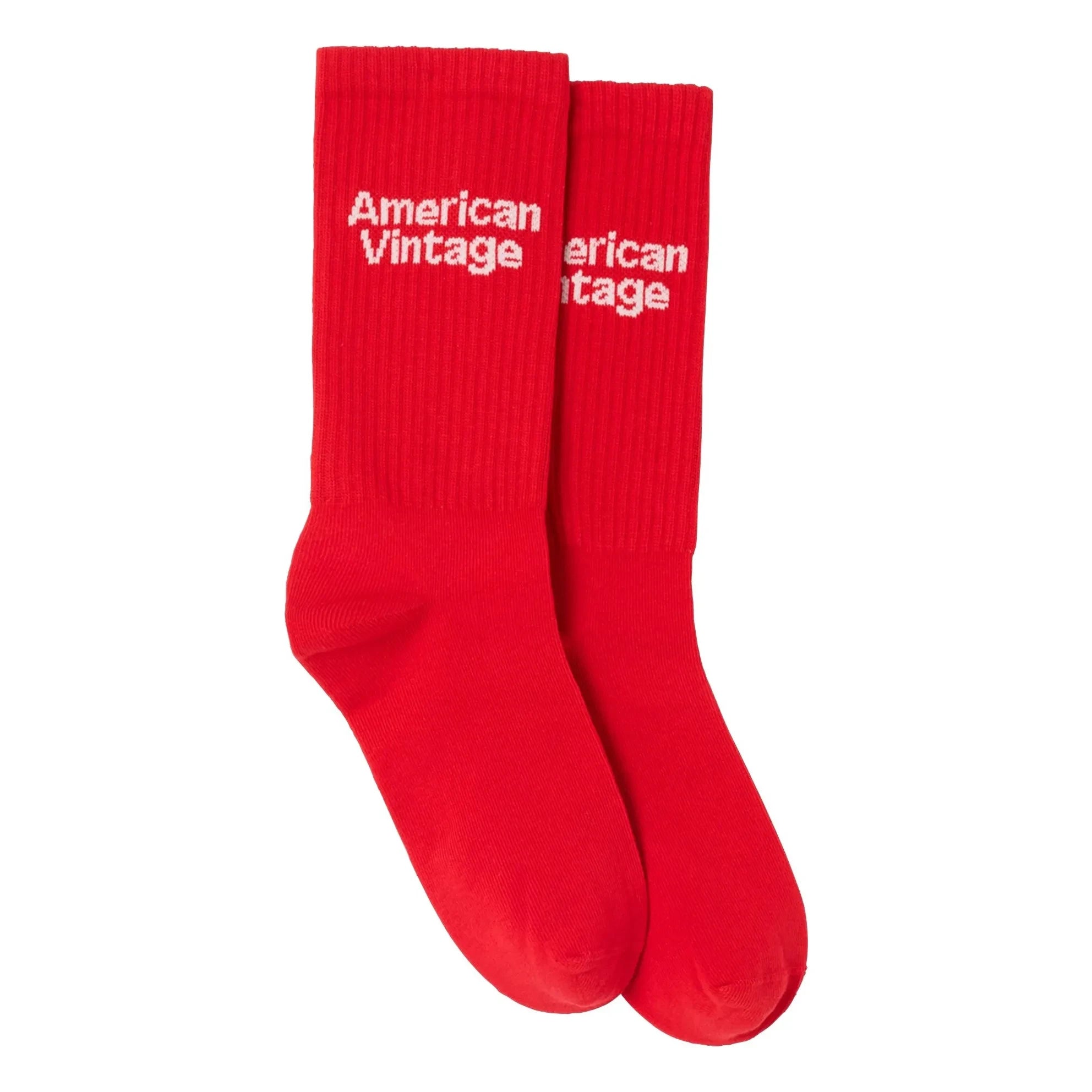 American Vintage - Clypsun Pamuklu Çorap | Kırmızı