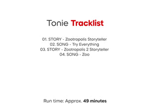 Tonies - İngilizce Zootropolis - Disney Klasikleri