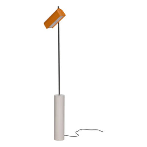 Hübsch - Orangefarbene Reflektor-Stehlampe