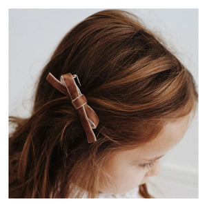 Gentil Coquelicot - Lazos bordados - Set de 3 | Caramelo