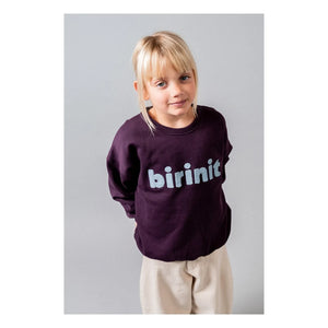 birinit - Birinit Organik Pamuk Sweat | Plum