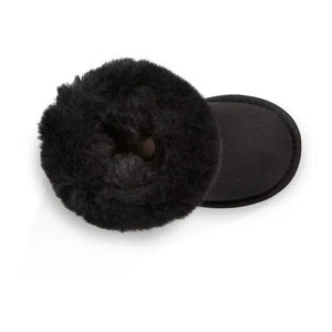 UGG - Classic II Lammfellgefütterte Wildlederstiefel | Schwarz