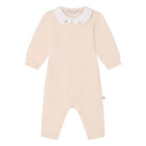 Bonpoint - Pyjamas Cayla Pointelle Organik Pamuk | Toz pembe