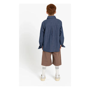 Finger in the nose - Camisa de jean Enara | Azul