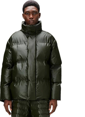 Rains - Bator Unisex Şişme Mont | Haki