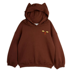 Mini Rodini - Sweatshirt aus Bio-Baumwolle | Braun