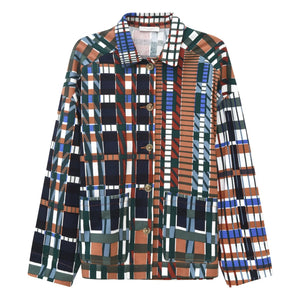 Mapoésie - Mina Utopie Baumwolljacke | Blau
