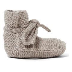 Hvid - Merino Wool Booties | Oatmeal