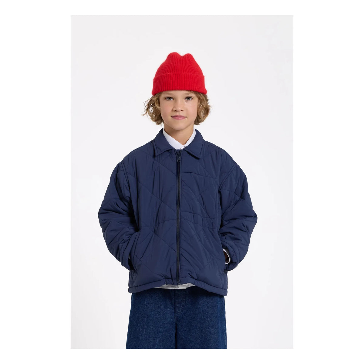 Smallable Kid - Sonny Kapitone Ceket | Lacivert