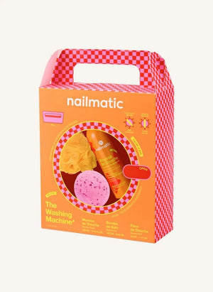 Nailmatic Kids - Waschmaschine Geschenkset | Orange