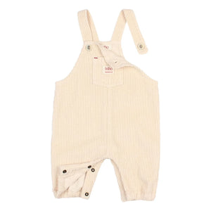 Búho - Mono con Detalle de Bolsillo de Terciopelo | Beige