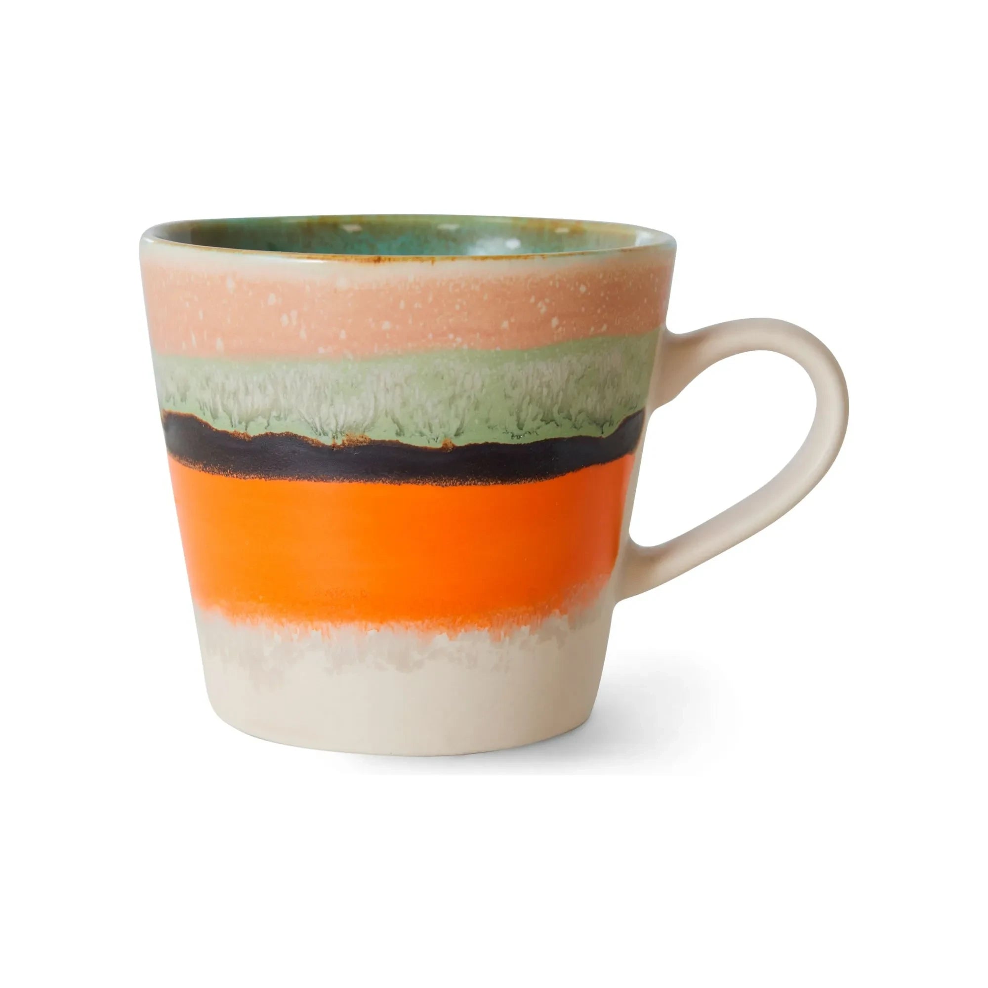 HKliving - Stoneware kupa | Turuncu