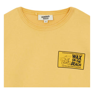 Hundred Pieces - Ryde Wax organic cotton sweatshirt | Mustard