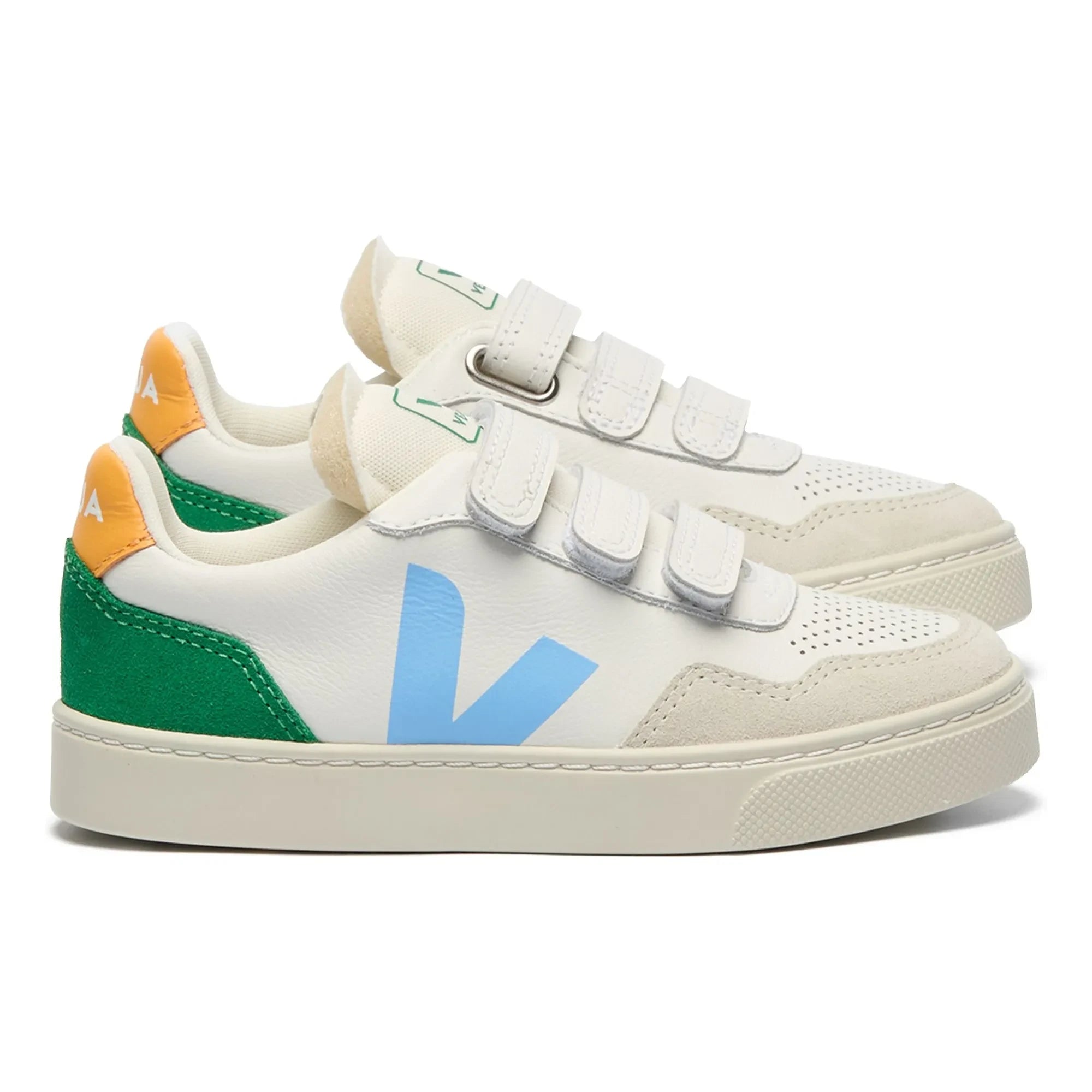 Veja - Scratch Sneakers Small V-90 Deri O.T. | Yeşil