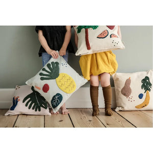 Ferm Living Kids - Palm Tree Cushion | White