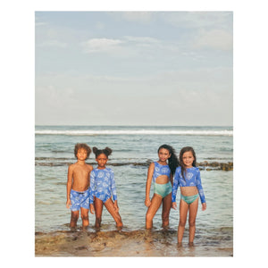 Pepita & Me - Badeshorts Coquillages | Blau
