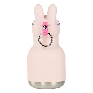 Asobu - Mini paslanmaz çelik su şişesi Rabbit | Soluk Pembe