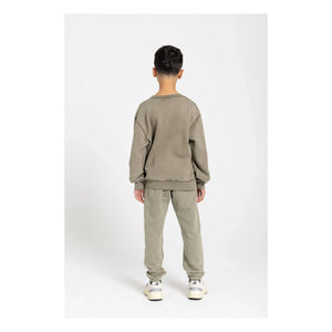 Hundred Pieces - Ryde organik pamuklu sweatshirt | Haki