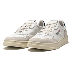 Autry - Medalist Low Leather/Suede Sneakers | Blue