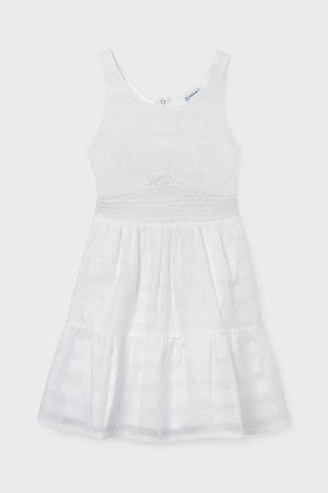 Vestido de algodón para niña Mayoral