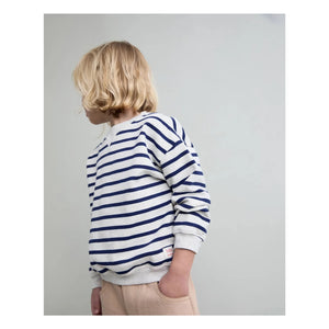 Búho - Sudadera de algodón orgánico Sailor | Azul marino