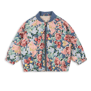 Konges Sløjd - Juno Fleuri Bomber Ceket | Mavi