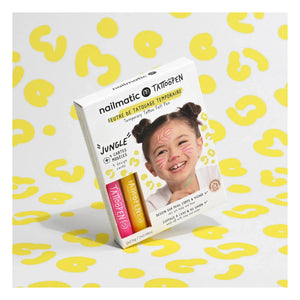 Nailmatic Kids - Tattoopen Jungle Tattoo Filzstift Doppelset