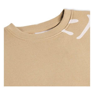 Molo - Monti Smiles organik pamuklu sweatshirt | Bej