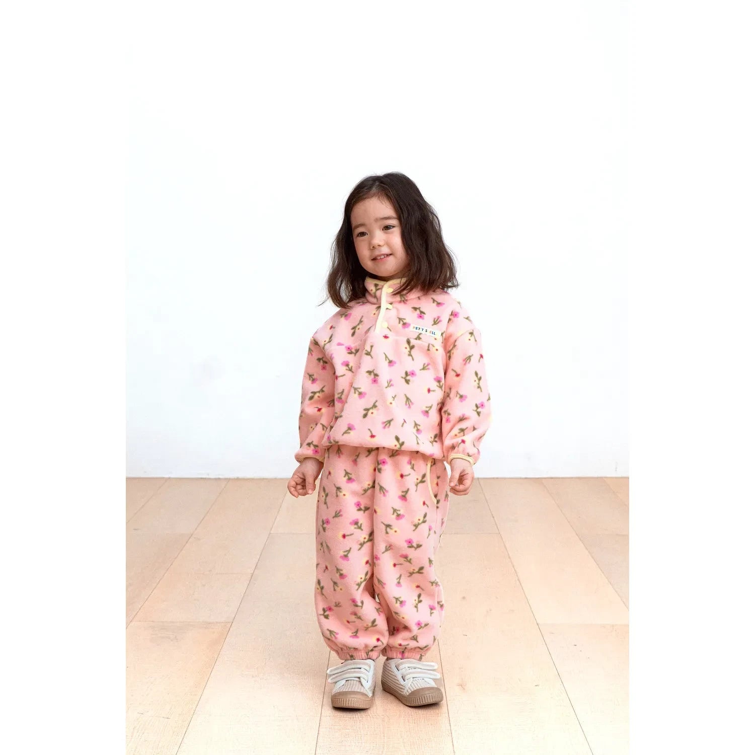 Petit Stella - Conjunto polar con estampado floral | Rosa