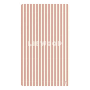 Liewood - Yaz plaj havlusu | Mercan pembesi/krem