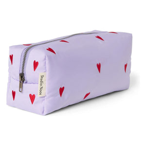 Studio Noos - Puffy Hearts Kulturtasche | Lila