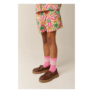 Tumble N'Dry - Amazonas Palm Şort Organik Pamuk | Pembe