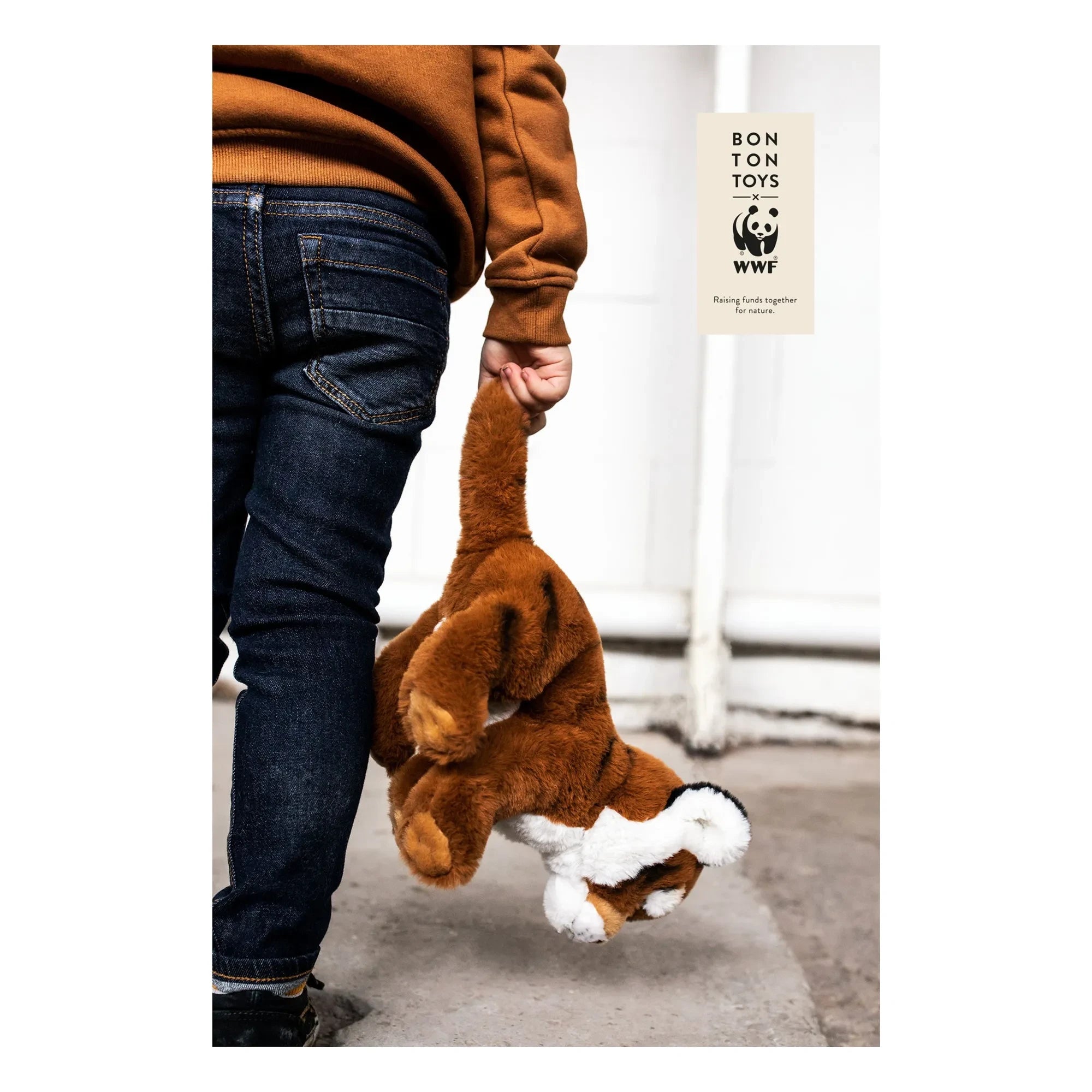 Bon Ton Toys - WWF - Kaplan peluş | Açık kahverengi
