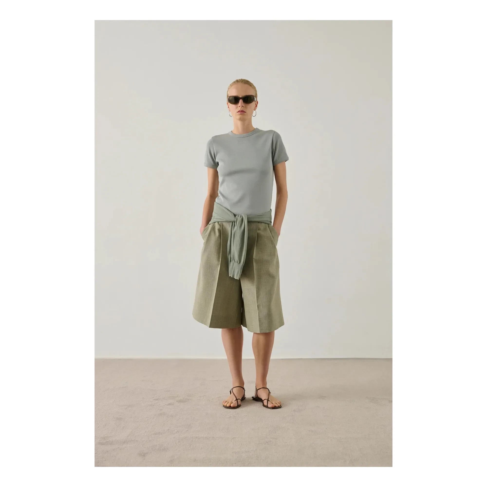 Soeur - Aristide organik pamuk T-shirt | Buz Mavisi