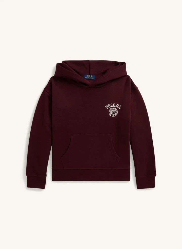 Ralph Lauren - Polo RL هودي بغطاء | عنابي