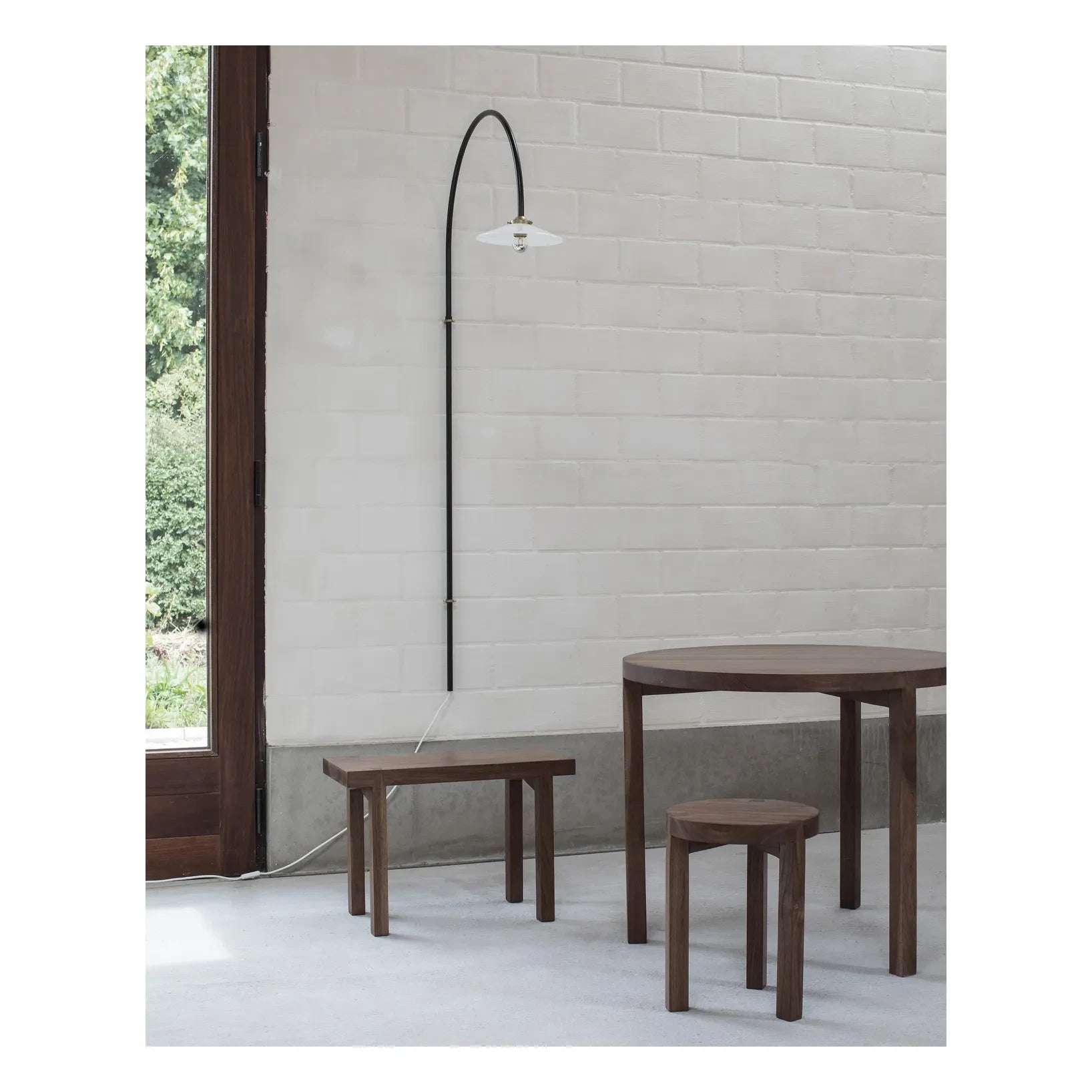 Valerie Objects - Hanging Lamp No. 2 Mini Duvar Lambası, Muller Van Severen | Siyah