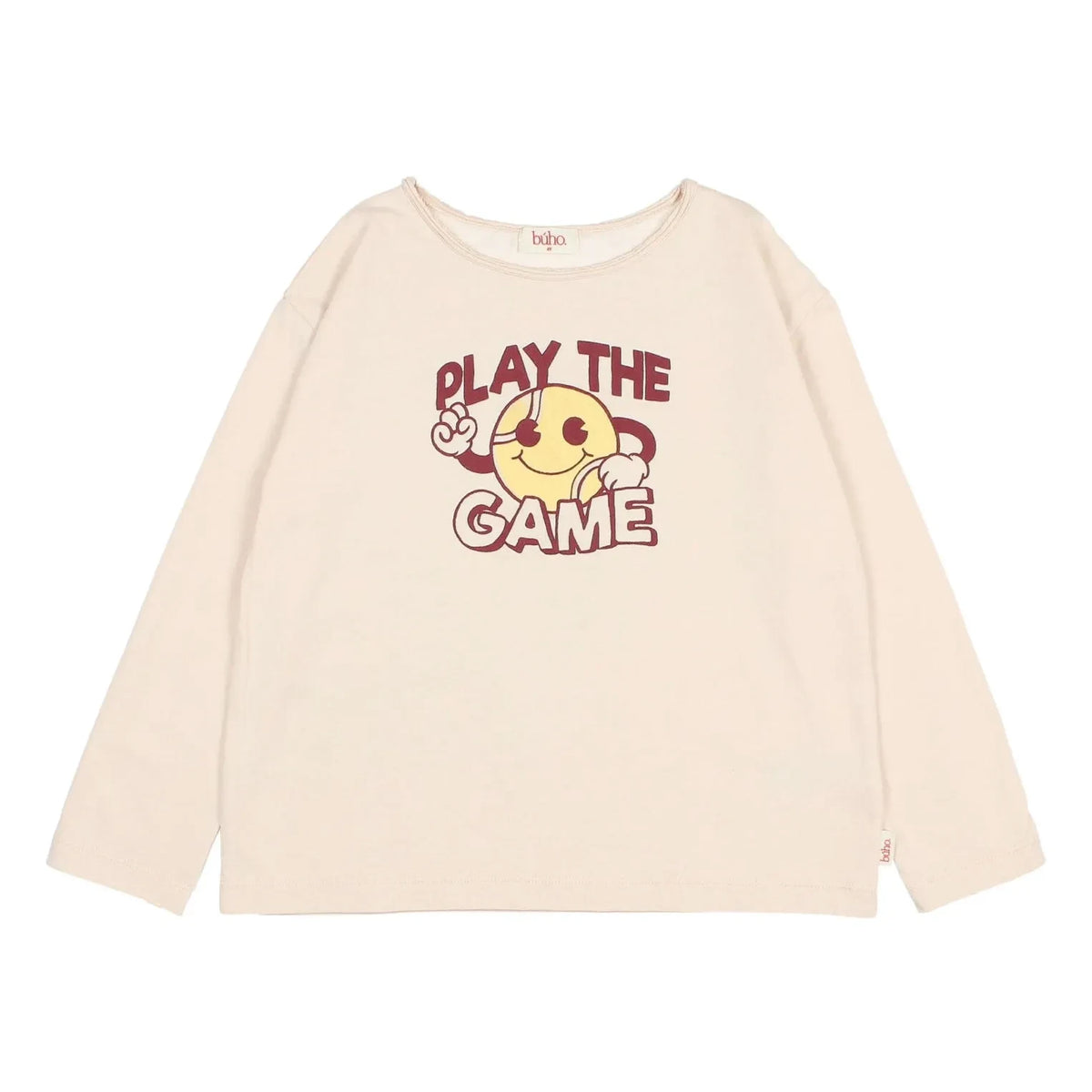 Búho - Play The Game Tişört Organik pamuk | Bej
