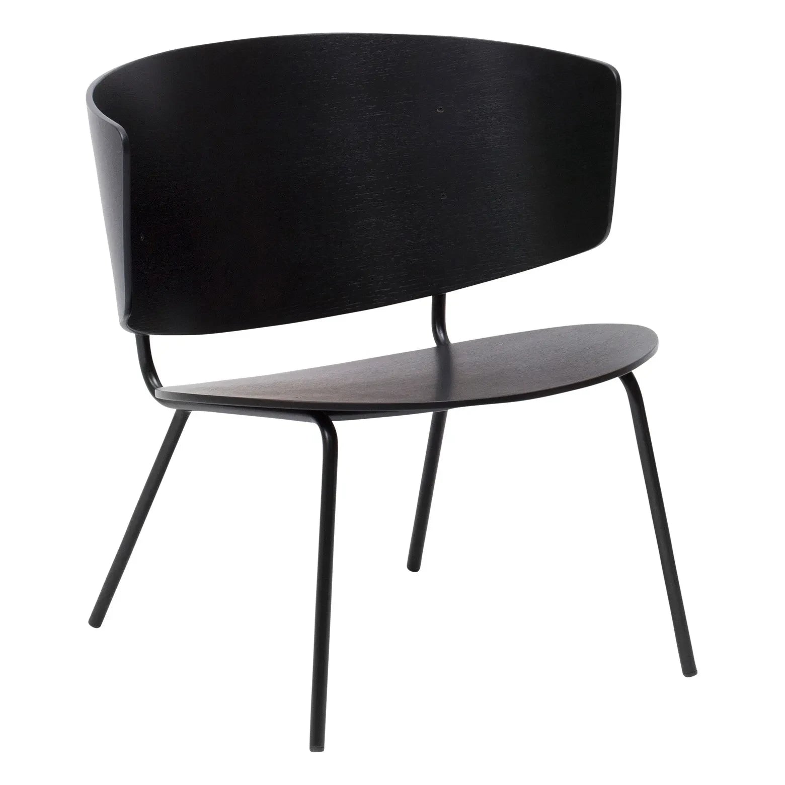 Ferm Living - Herman Ahşap ve Metal Sandalye | Siyah