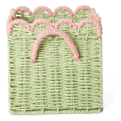 Rice - Storage Basket | Almond Green