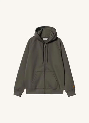 Carhartt WIP - Felpa con zip Chase | Grigio scuro