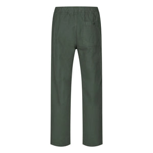 Samsoe Samsoe - Pantalón Sajabri 15840 Algodón orgánico | Verde oscuro