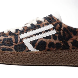 PURAAI - Zapatillas deportivas Leo Leopard | Negro