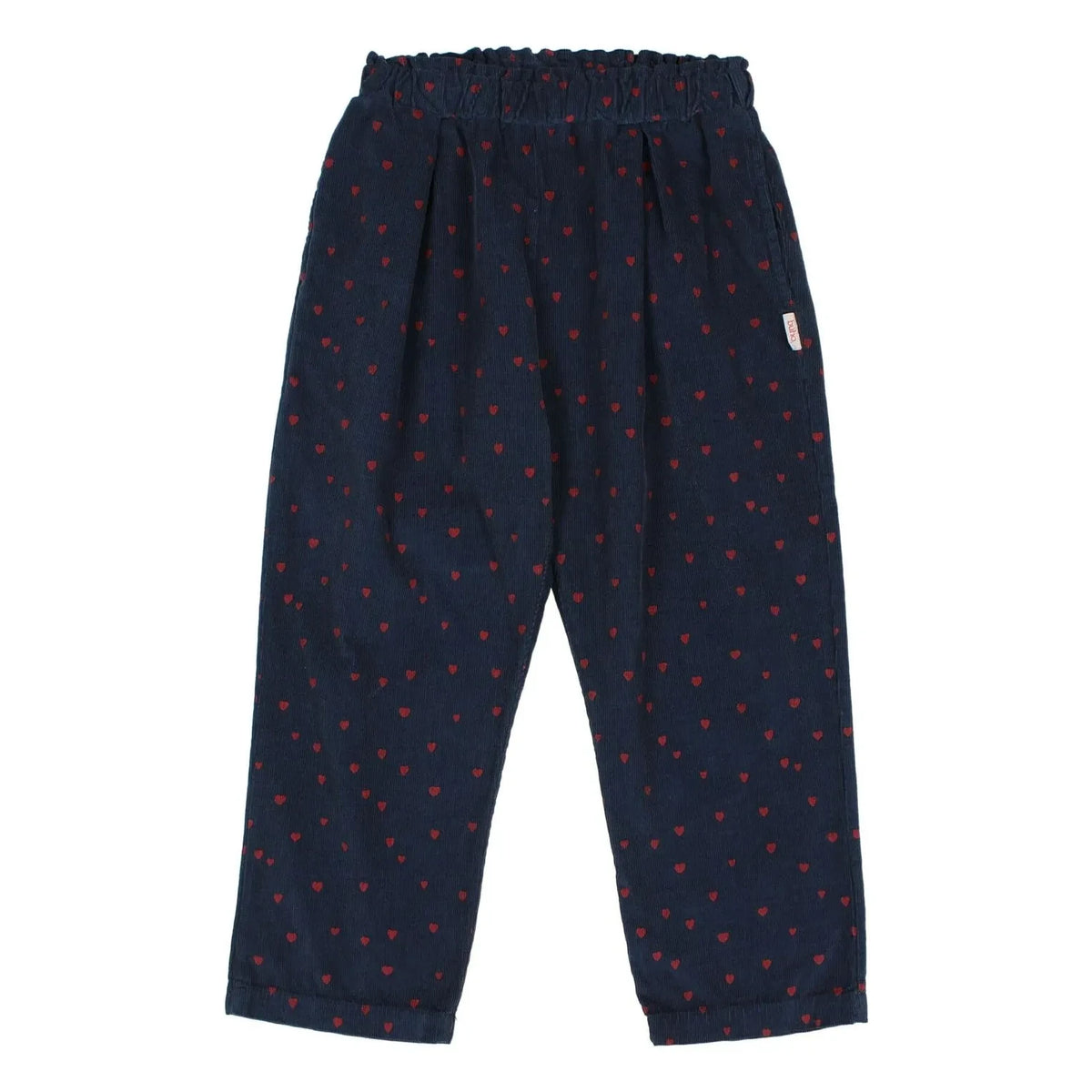 Búho - Pantalones Mini Hearts | Azul marino