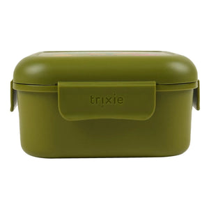 Trixie - Snack Box Clips Firefighter Mr. Dino | Green