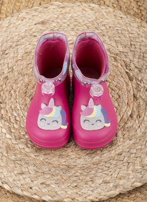 Igor - Mendi Unicorn Gummistiefel | Fuchsia
