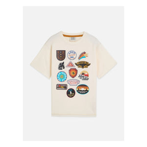 Scotch & Soda – T-Shirt aus Bio-Baumwolle | Ecru