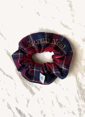 Risu Risu - Weihnachtskaros Scrunchie | Rot