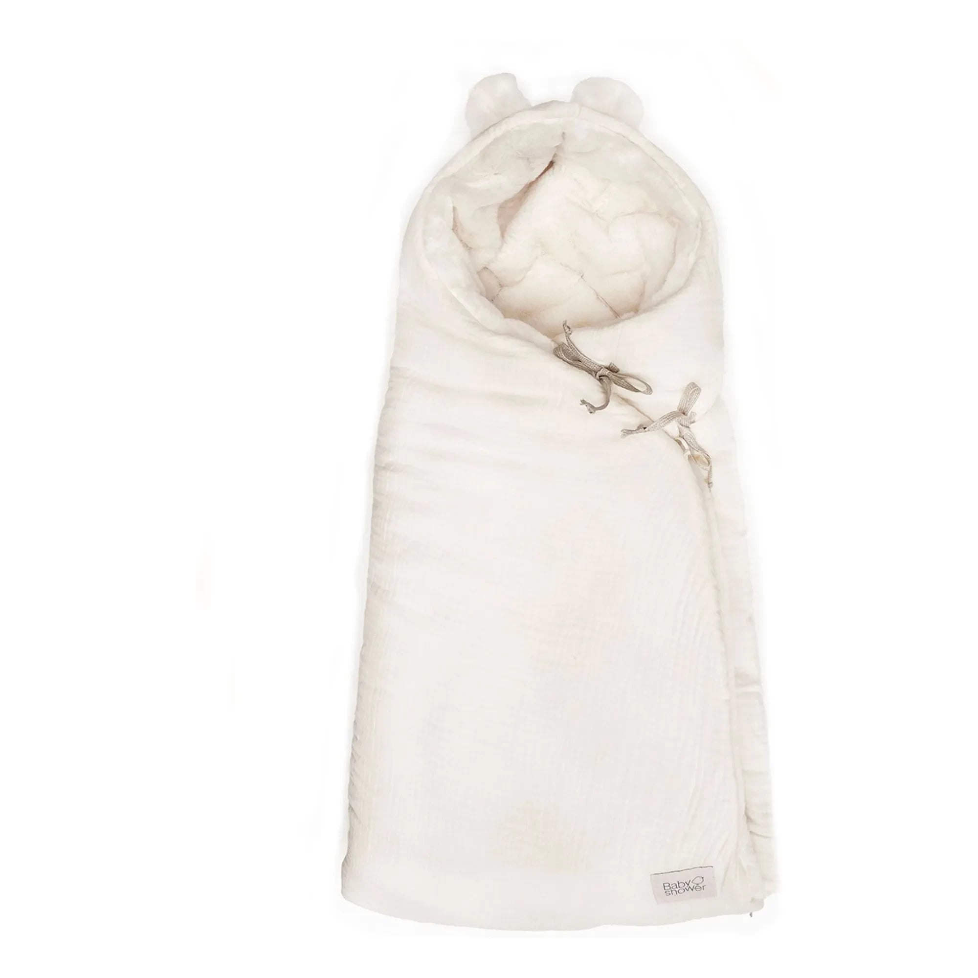 Babyshower - Teddy angel nest | Fildişi